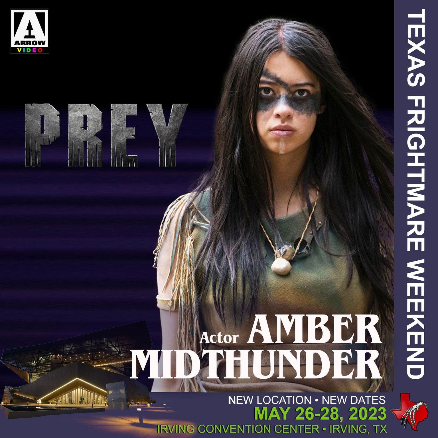 Amber Midthunder - Appearing Saturday and Sunday Only Amber Midthunder at Texas Frightmare Weekend